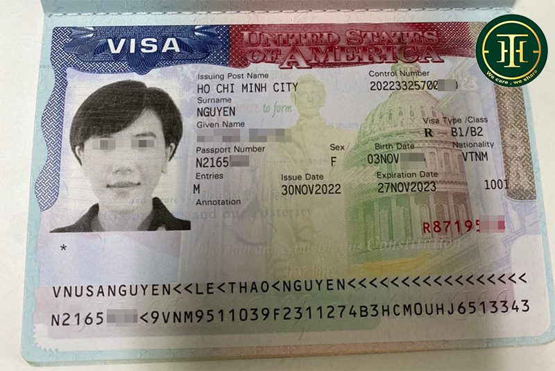 Thảo Nguyên đậu visa