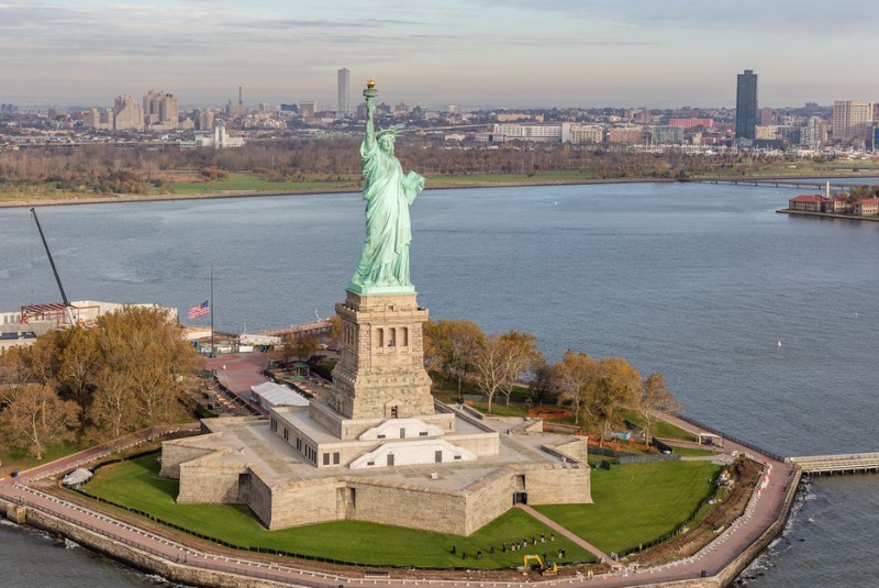 Tượng Nữ Thần Tự Do - Công trình kiến trúc mang đậm dấu ấn văn hóa Mỹ