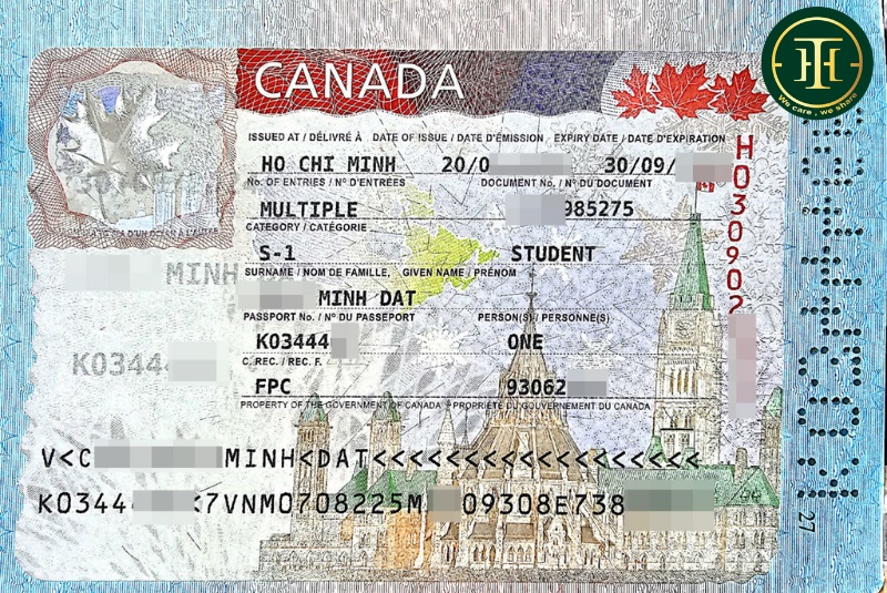 Minh Đạt đậu visa du học Canada