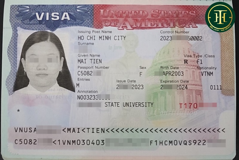 Mai Tiên đậu visa du học Mỹ