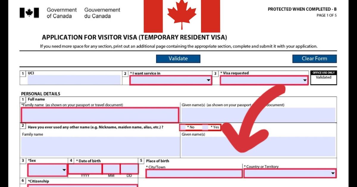Các giấy tờ cần chuẩn bị để xin visa du lịch Canada 