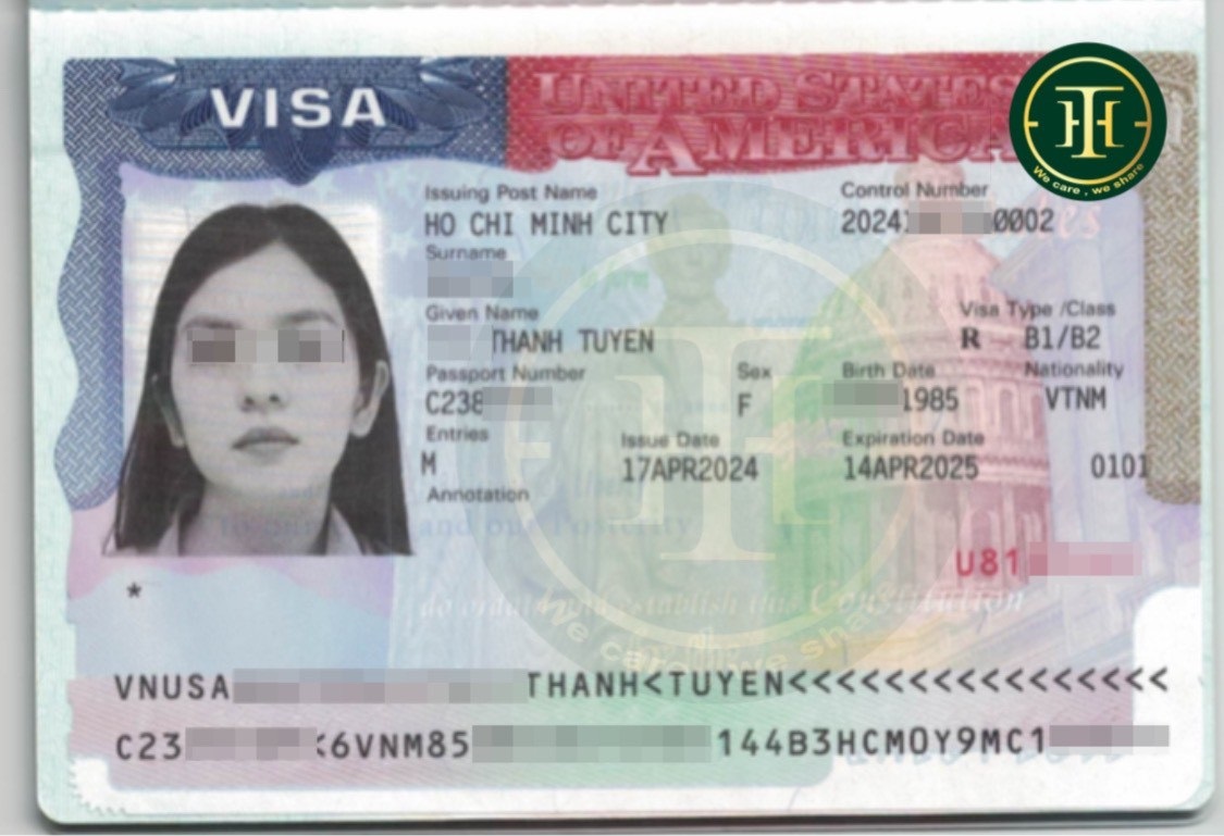Thanh Tuyền đậu visa du lịch Mỹ