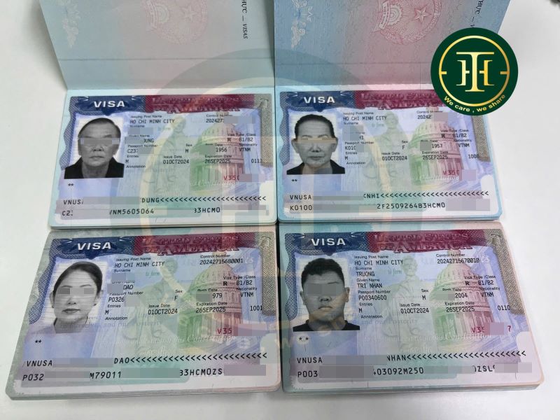 Chúc mừng gia đình anh Dũng đậu visa du lịch Mỹ