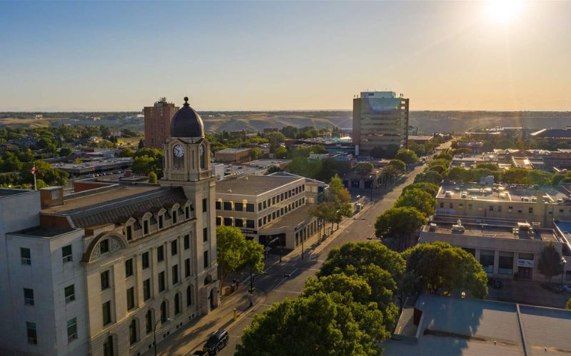 Khí hậu ở Lethbridge Alberta