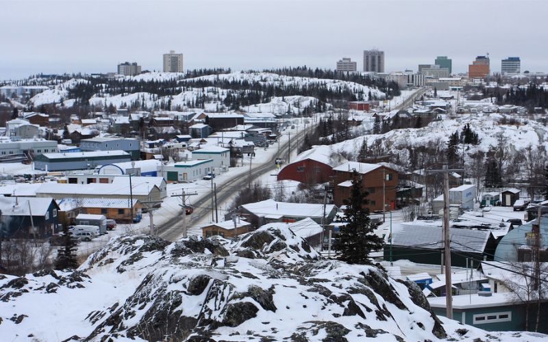 Khí hậu ở thủ phủ Yellowknife