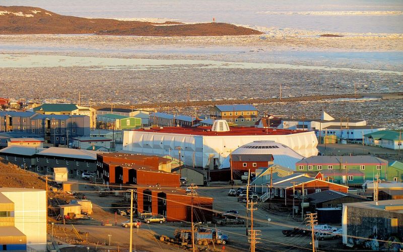 Thành phố Iqaluit là thủ phủ của Nunavut