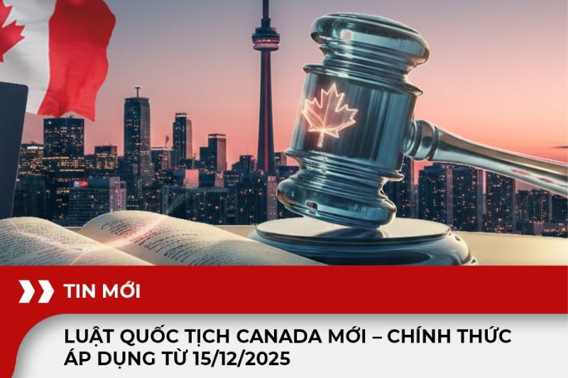 Luật quốc tịch Canada mới 2025